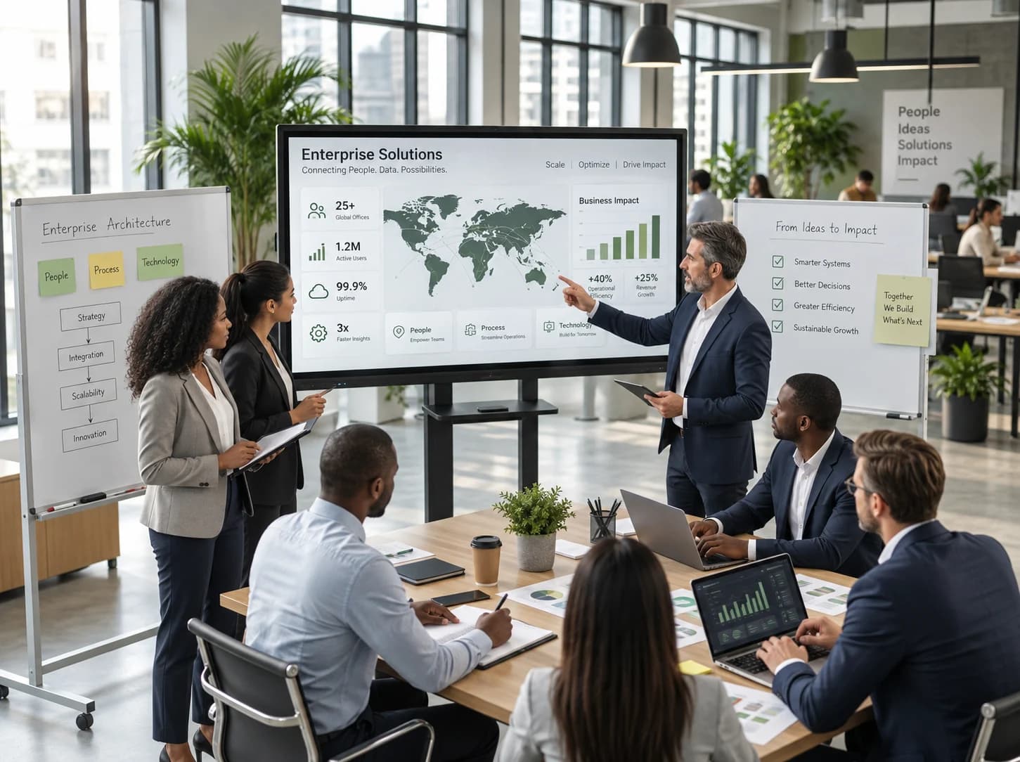 Global enterprise logistics