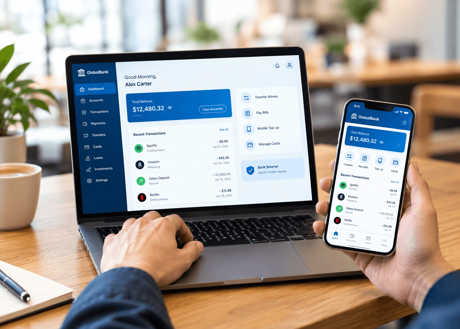 Bringing banking anytime, anywhere, to every customer's pocket